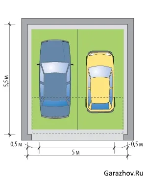 гараж на 2 машины
