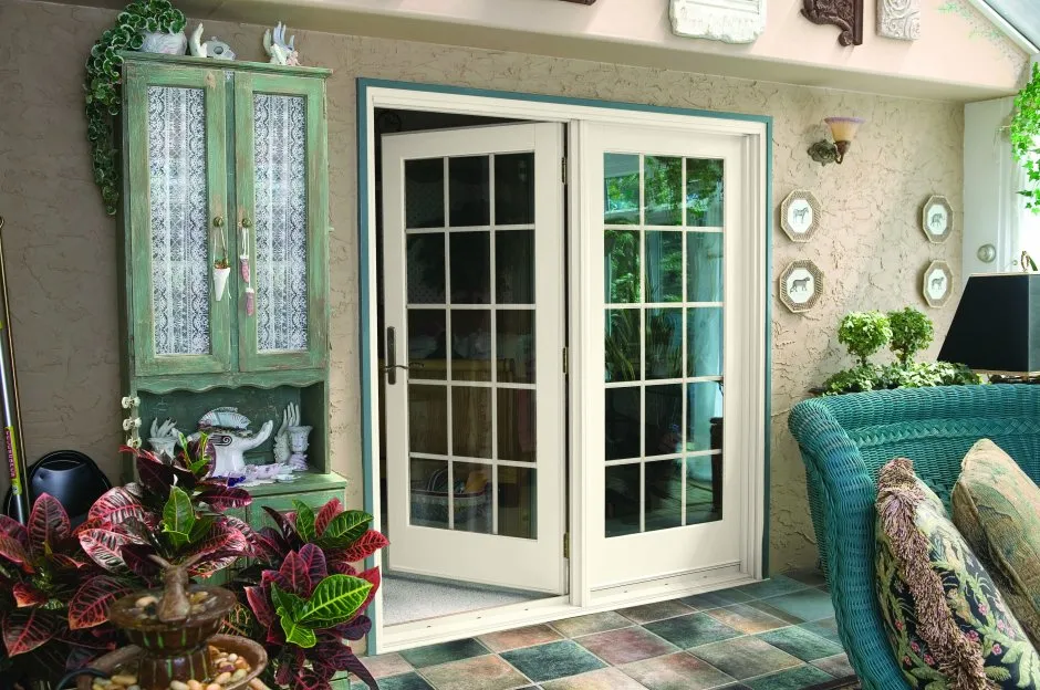 Французские двери VEKA