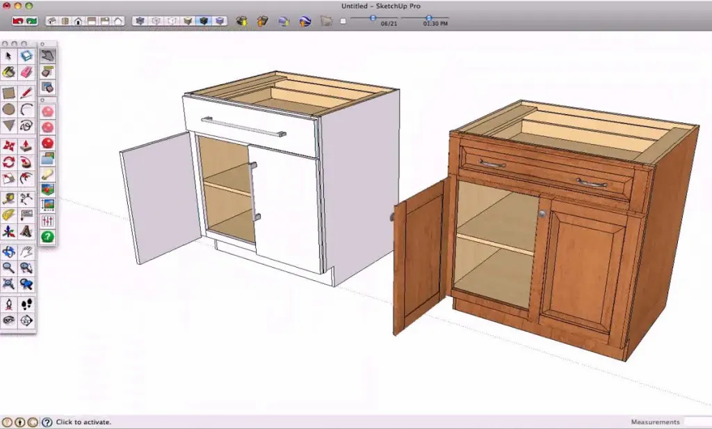 SketchUP программа для проектирования мебели