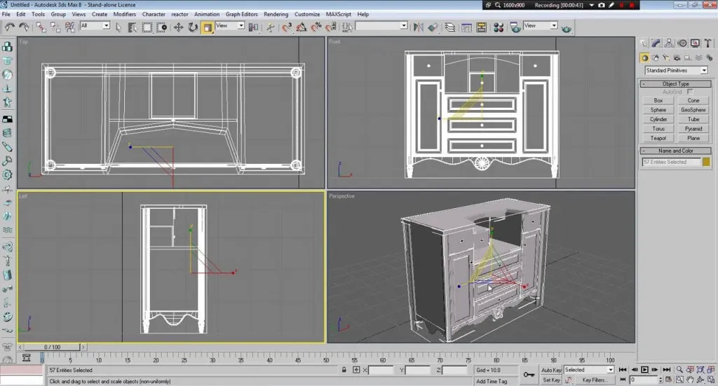 3ds Max для проектирования мебели