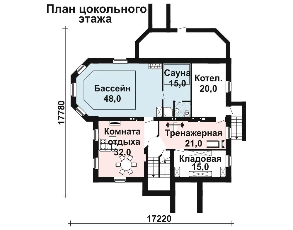 Проект четырехэтажного дома AS-154 из ...