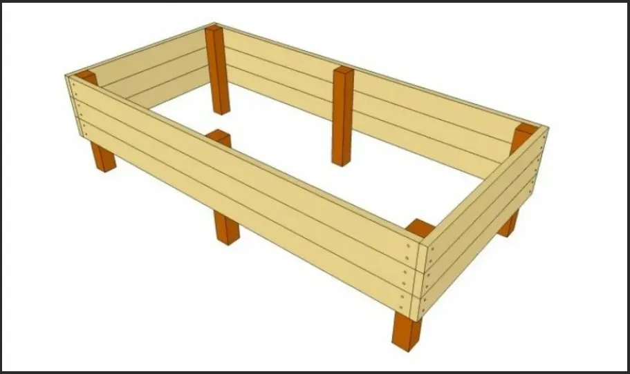 Как сделать грядки для выращивания овощей из досок