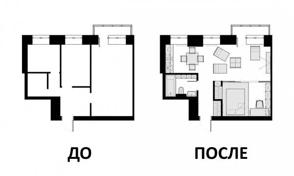 Дизайн однокомнатной квартиры 40 кв м ...