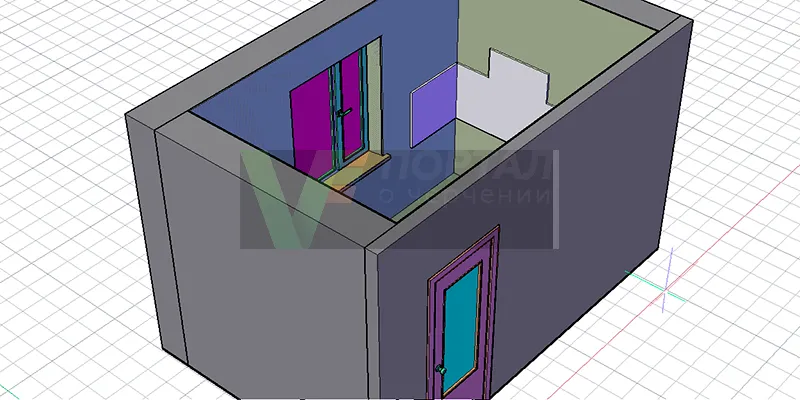 Самоучитель по Автокад 3D Модель кухни часть 1.