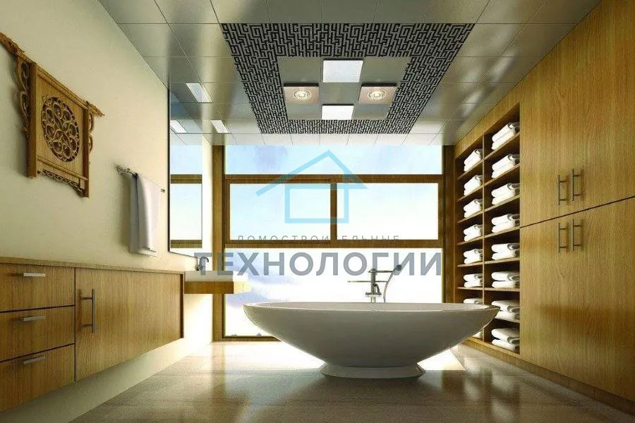 Потолок в ванной комнате