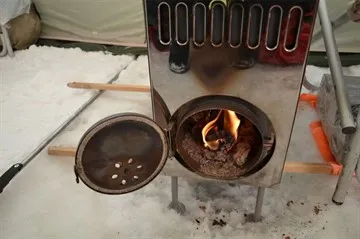 Оснащение печи-буржуйки водяным контуром