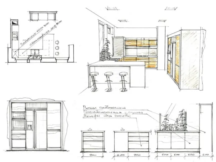 проект кухни