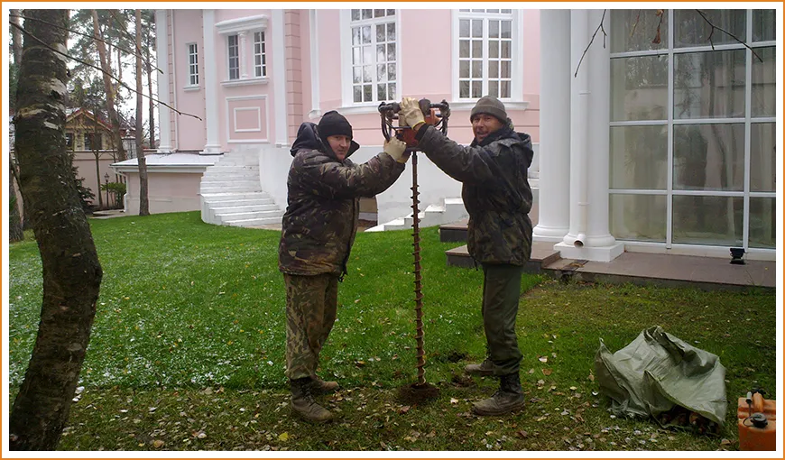 Ручное бурение скважин