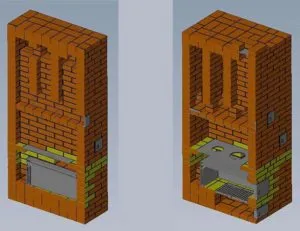 Печь из кирпича с котлом водяного отопления своими руками: подробная инструкция по монтажу, плюсы и минусы