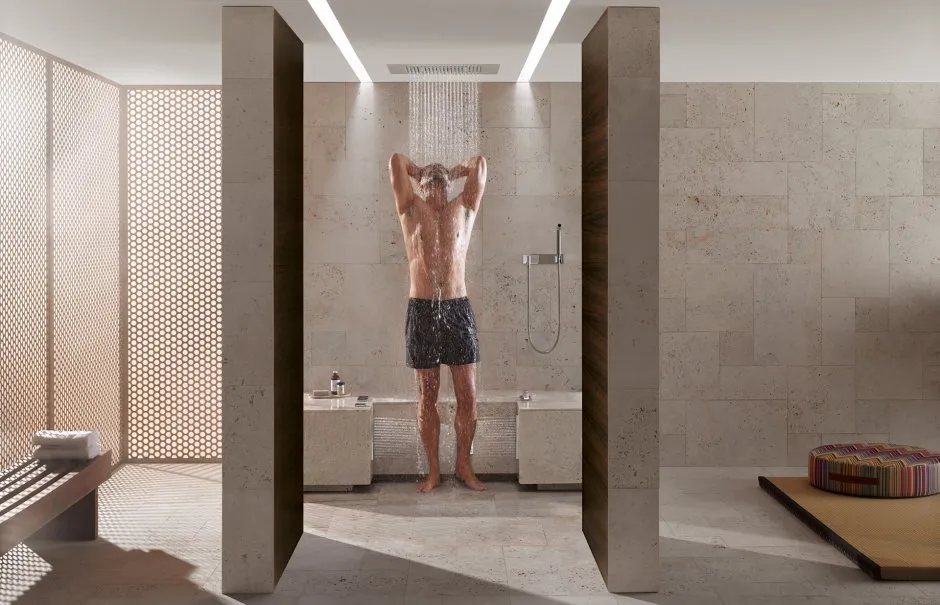Corian Shower Shelves
