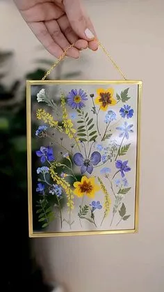 Beautiful framed pressed flowers will look perfect in your home. All flowers and leaves are carefully picked and pressed by me with love. Bringing nature into your home is easier than it seems. This elegant floating frame makes a perfect gift for any plant lover and will be a gorgeous addition to their home. Pressed Flowers Frame, Flower Frame, Pressed Leaves, All Flowers, Press Flowers, Bouquet Flowers, Beautiful Flowers
