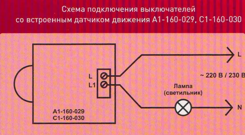 Схема подключения