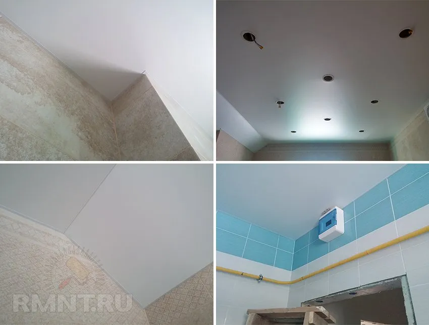 Монтаж натяжных потолков своими руками: технология с фотографиями