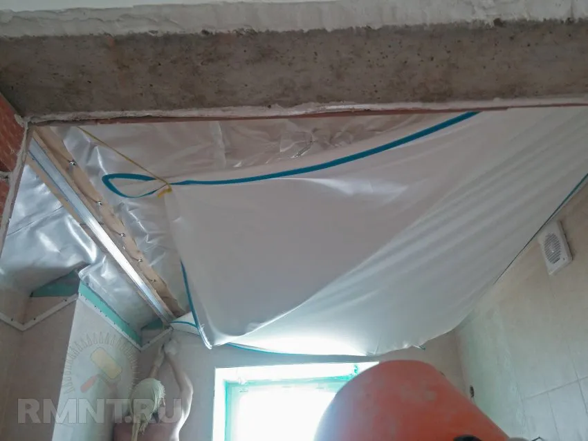 Монтаж натяжных потолков своими руками: технология с фотографиями
