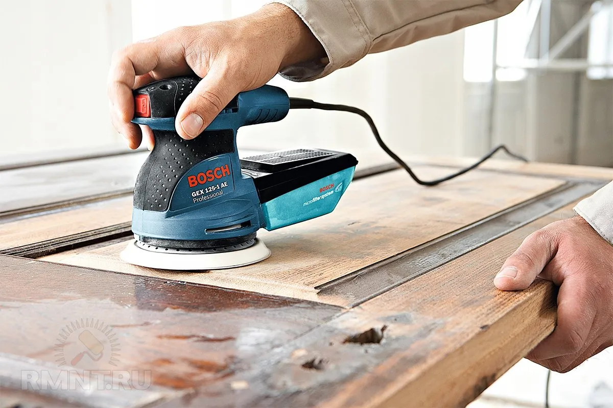 Эксцентриковая шлифовальная машина Bosch GEX 125-1 AE
