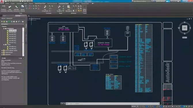 Autodesk электроакустического