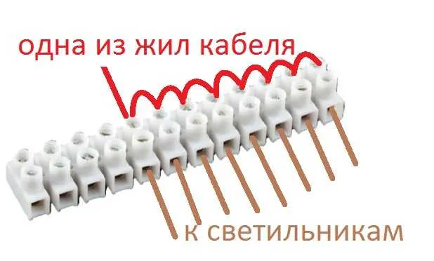 Так можно использовать винтовые клеммные колодки