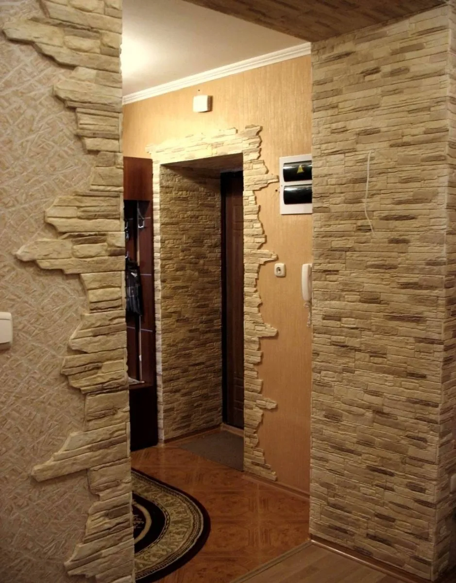 Искуственыймкамень в интерьере