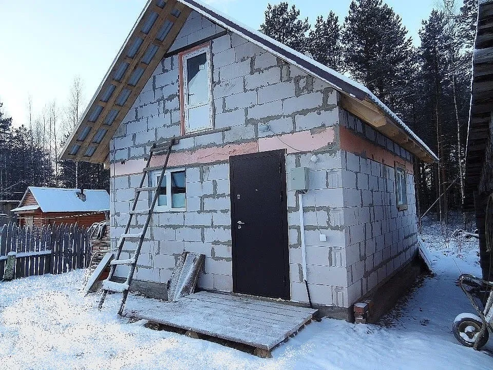 Баня из пеноблоков