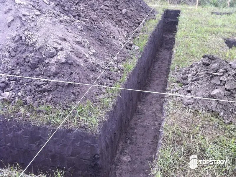 Рытье траншей вручную: цена за метр ... Рытье траншей вручную: цена за метр ...