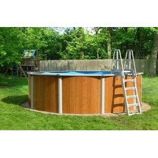 Морозоустойчивый бассейн Atlantic pool круглый Esprit размер 2,4х1,25 м