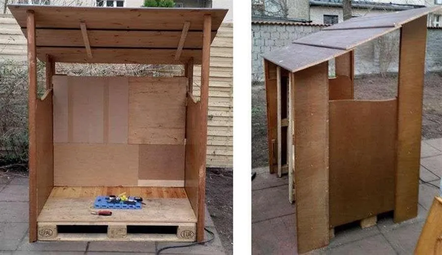 Как сделать дешёвый домик для
