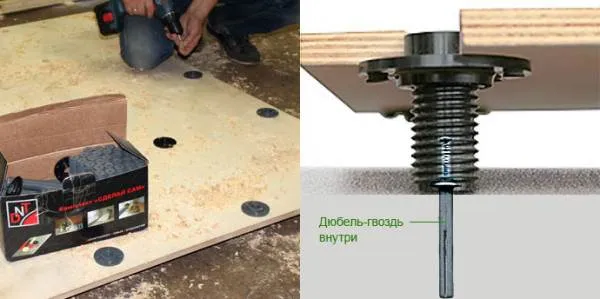 Регулируемые полы из фанеры