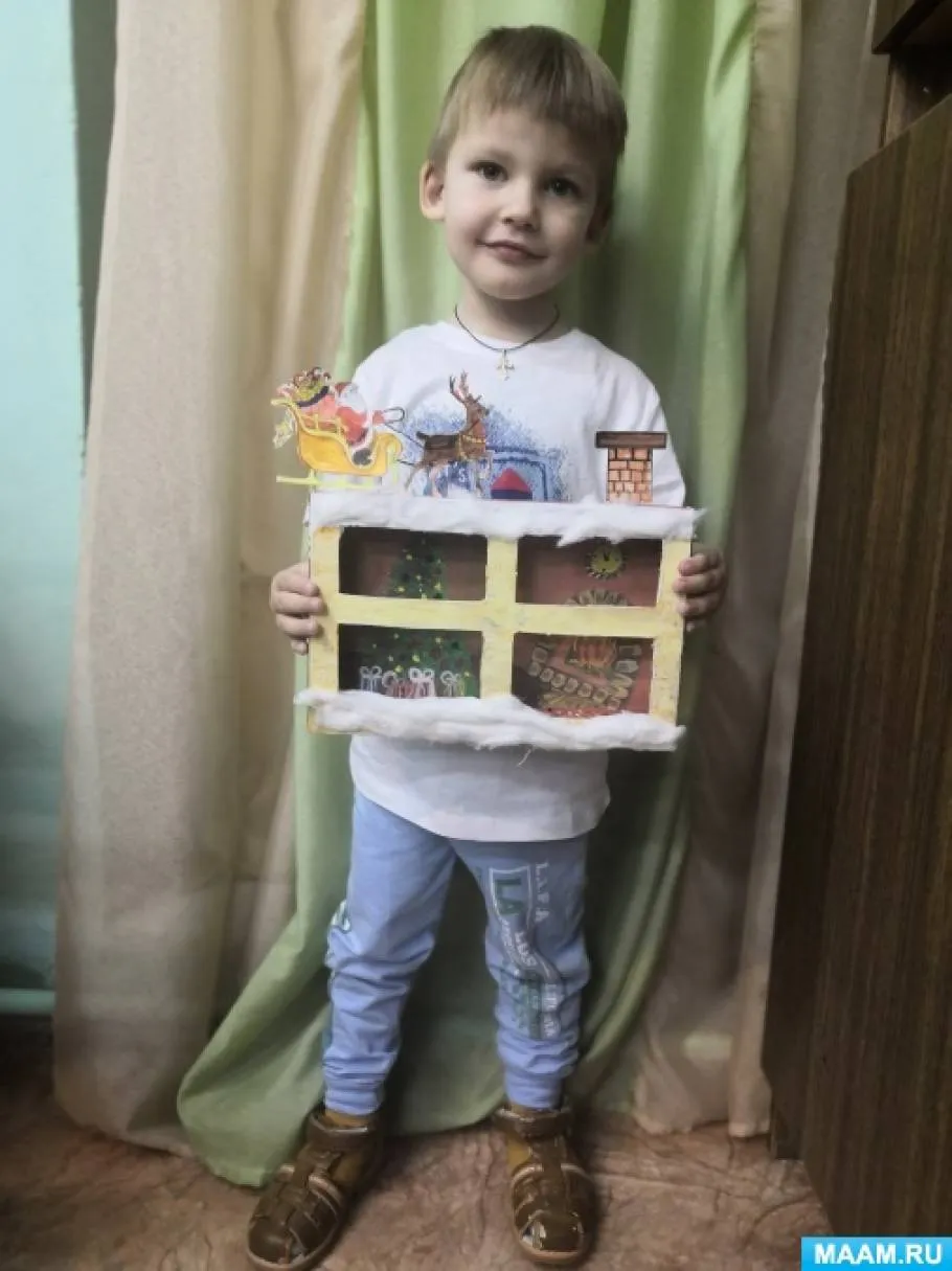 Выставка «Волшебные окна Нового года»