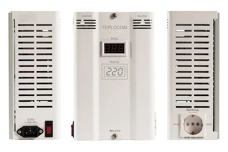 Стабилизатор TEPLOCOM ST-400 Стабилизатор TEPLOCOM ST-400