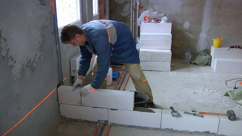 перегородки из газобетона перегородки из газобетона
