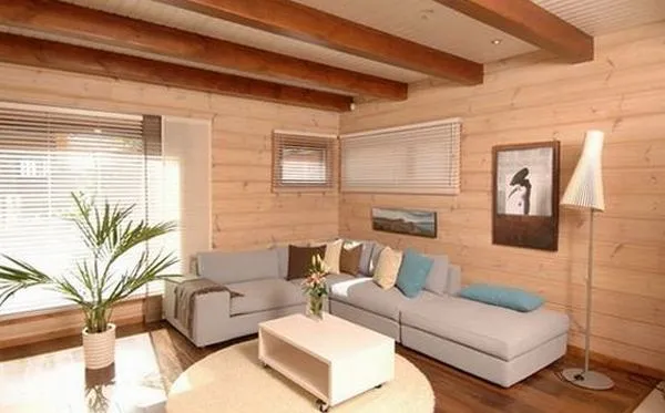 Отделка деревянного дома изнутри: фото ... Отделка деревянного дома изнутри: фото ...