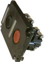 Общий вид кнопочного поста на две кнопки “Пуск” и “Стоп”