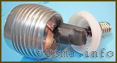 Ремонт светодиодных LED ламп на примерах
