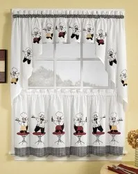 ткань для штор на кухне