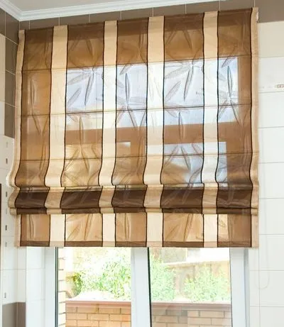 римские шторы в интерьере