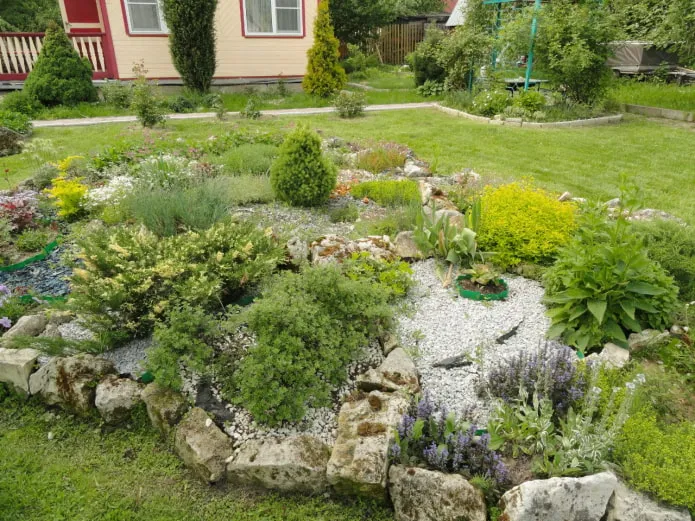 Альпийская горка Альпийская горка