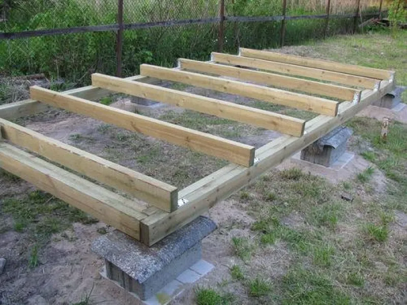 Как самостоятельно построить сарай на даче - выбор типа фундамента