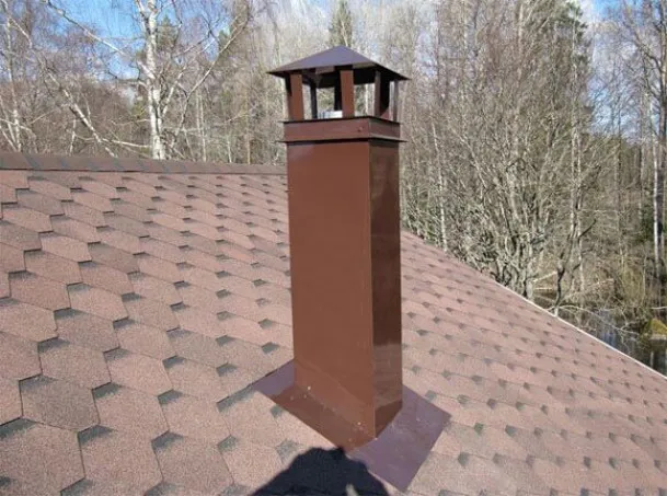 Как вывести трубу через крышу Как вывести трубу через крышу