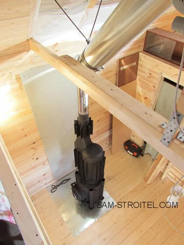 Печь длительного горения