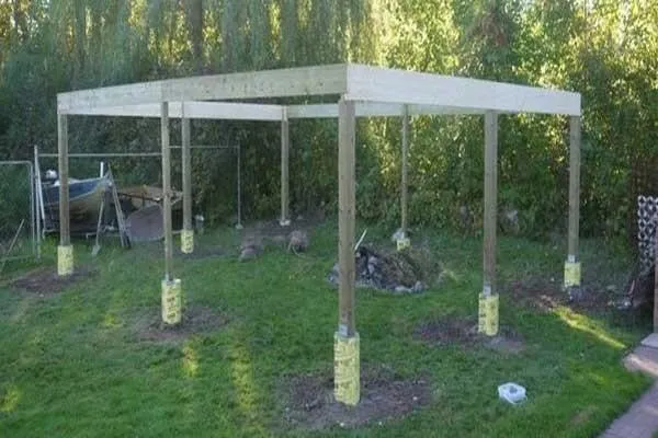 возведение каркаса