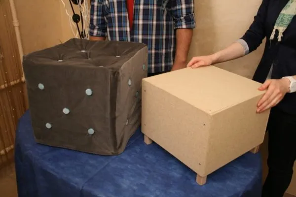 пуфик из фанеры