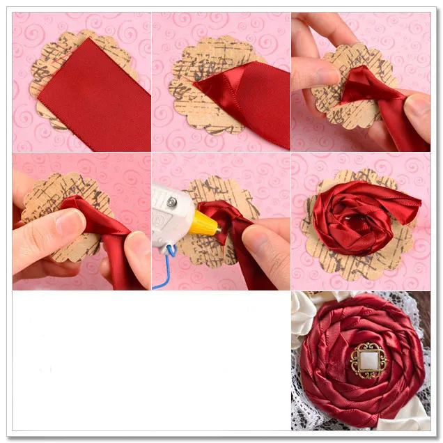 Как сделать розу из бумаги, фоамирана, фетра, ленты и других материалов (15 мастер-классов)