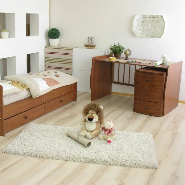 Детская кроватка трансформер со столом