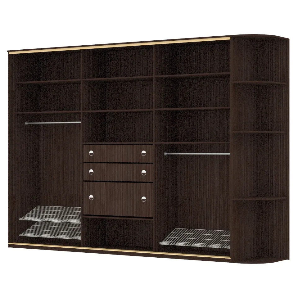 Шкаф купе цвета венге