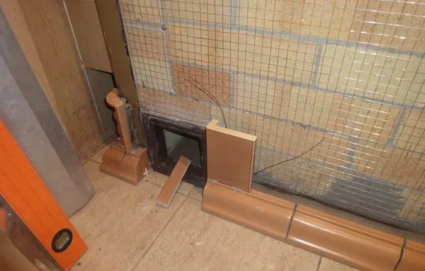 Монтаж плиточного покрытия горизонтальными рядами