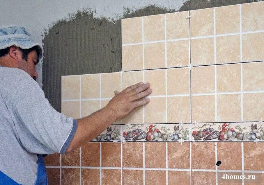 Облицовка печи керамической плиткой: делаем своими руками
