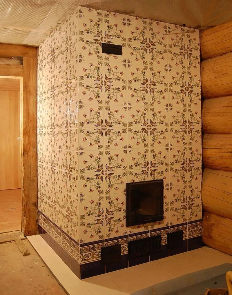 Способы самостоятельной укладки плитки на печь