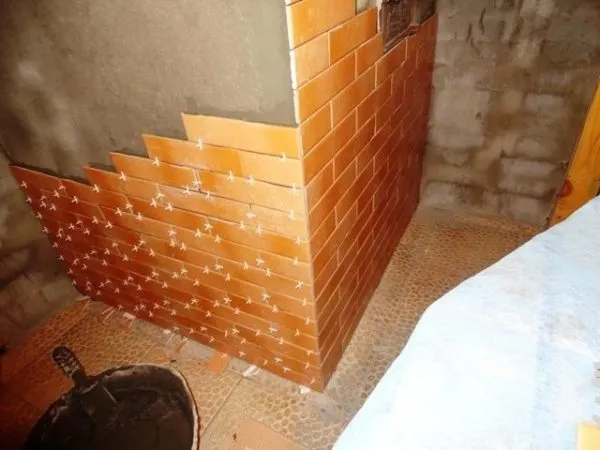 Облицовка печи