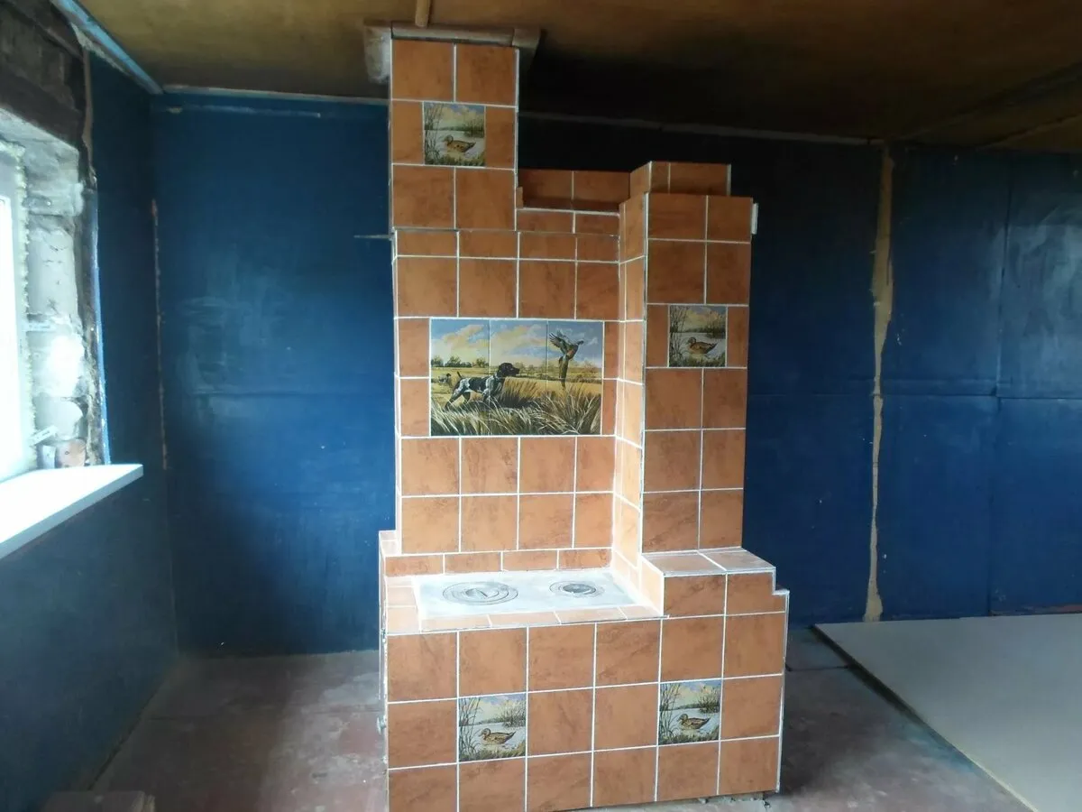 Как сделать облицовку печи керамической плиткой своими руками?