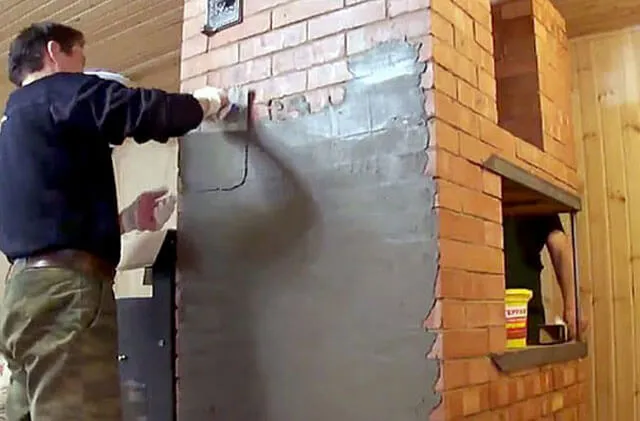 как правильно обложить печь плиткой